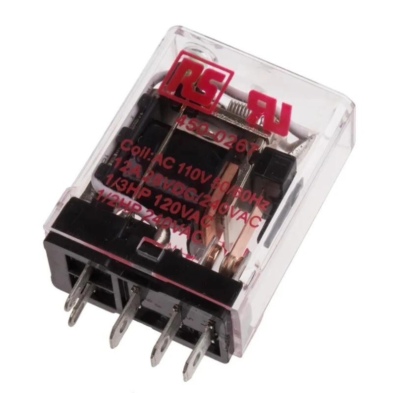 RS PRO PCB Power Relay, 110V AC Coil, 15A Switching Current, SPDT 450-0267