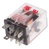 RS PRO Plug-in Power Relay 12V dc Coil 10A Switching Current DPDT 900mW Coil Power 28x36x21.5 mm 450-0374
