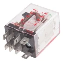 RS PRO Plug-in Power Relay 12V dc Coil 10A Switching Current DPDT 900mW Coil Power 28x36x21.5 mm 450-0374