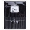 RS PRO 8 Piece L Metric Hex Key Set, Black Chrome Vanadium Steel, Hex Size 0.7 to 4 mm 450-1002