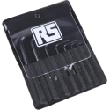RS PRO 8 Piece L Imperial Hex Key Set Chrome Vanadium Steel Black Finish HEX Size 0.028 to 5/64 in 450-1018