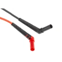 Fluke Silicone Test Lead Set 10A, Banana Jack Connector, 1.5m Length, CAT IV CAT III Safety Levels TL224