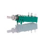 C & K NE-18 Series Push Button Switch, Latching, Through Hole Mount, DPST, 250 V AC, 6A NE182AEESNL6AMP