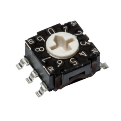 C & K Rotary Coded DIP Switch Surface Solder RTE0400G04