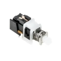 C & K PHB Series Push Button Switch, Latching, Through Hole Mount, DPDT, 15 V dc PHB2UEETS1A