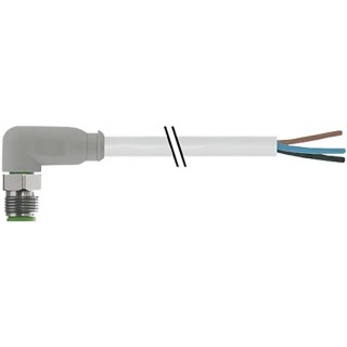 RS PRO Male 3 Way Right Angle to Unterminated Sensor Actuator Cable 5m 60V IP65 IP67 154-7719