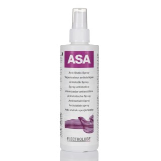 Electrolube 250ml Anti-Static Spray, Non-Conductive, Colourless Spray Dispenser ASA250ML