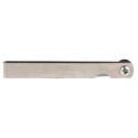 RS PRO Steel Feeler Gauge, 10 Blades, Metric, Steel Blades 100mm Length, 0.05-0.8mm Thickness 449-9628