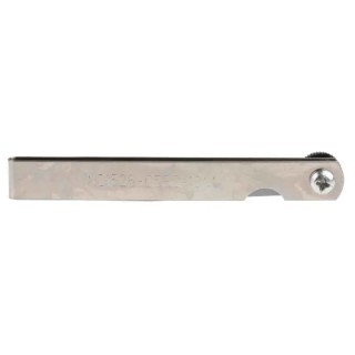 RS PRO Steel Feeler Gauge, 10 Blades, Metric, Steel Blades 100mm Length, 0.05-0.8mm Thickness 449-9628