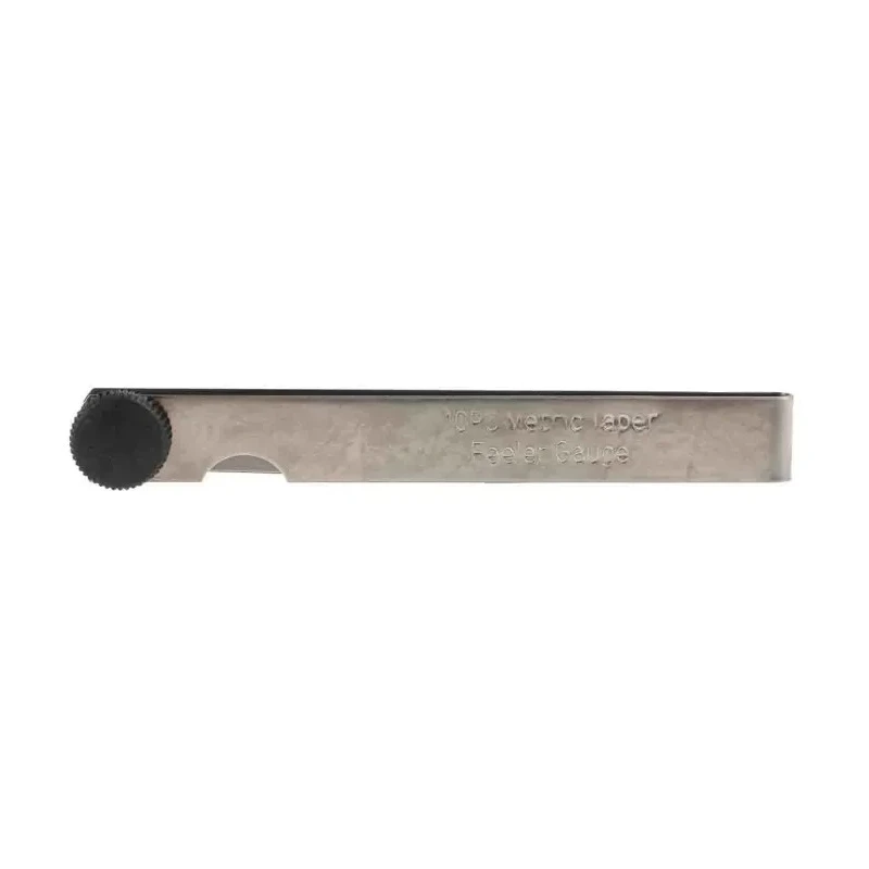 RS PRO Steel Feeler Gauge, 10 Blades, Metric, Steel Blades 100mm Length, 0.05-0.8mm Thickness 449-9628