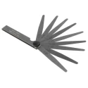 RS PRO Steel Feeler Gauge, 10 Blades, Metric, Steel Blades 100mm Length, 0.05-0.8mm Thickness 449-9628