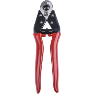 RS PRO Straight Cable Cutter Red Vinyl Handle Stainless Steel Jaws 190mm 450-3963