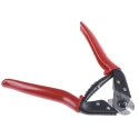 RS PRO Straight Cable Cutter Red Vinyl Handle Stainless Steel Jaws 190mm 450-3963