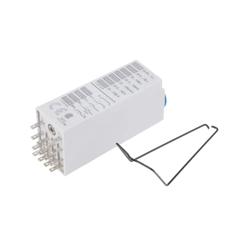 Finder 85 Series Multifunction Timer Relay 4-Contact 110 to 125 V dc 24 V ac 3 to 100 min, 0.05 to 100 s, 5 85.04.0.024.0000