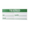 RS PRO Pre-Printed Adhesive Label Light Green Text on White Background, 38mm x 16mm, 140 Per Pack 450-6057