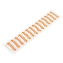 RS PRO Pre-Printed Adhesive Label 38mm x 15mm Orange Text SERVICED BY Pack of 140 450-6170