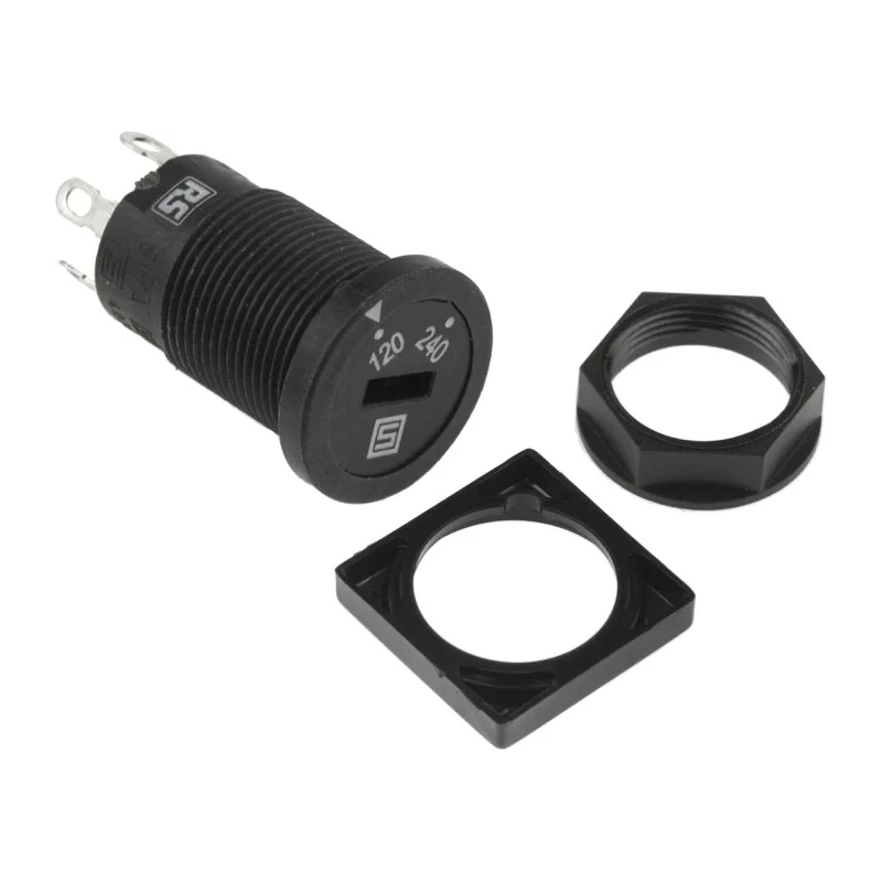 RS PRO Selector Switch DPST 2 Positions 15.2 mm Cutout Diameter Solder Terminals 6.3 A 240V 450-8968