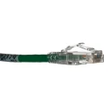Molex CES PowerCat 5E Cat5e Ethernet Cable RJ45 Male to RJ45 Male 5 m Green Unshielded Low Smoke Zero Halogen Cat5e