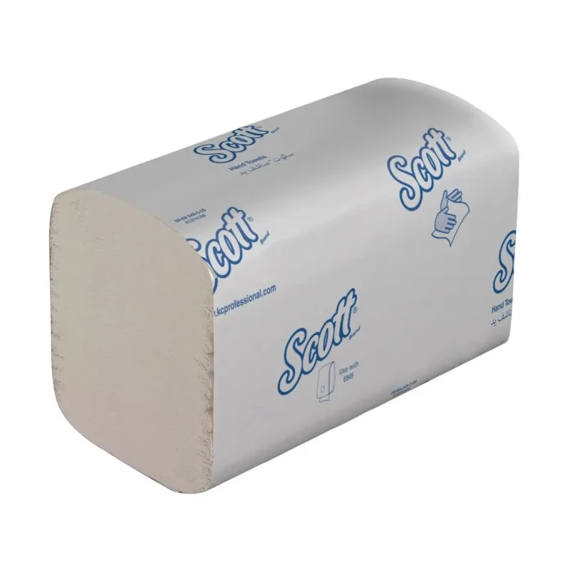 SCOTT ScottControl™ Folded Hand Towels, 318 x 106 mm, 1 Ply, 3600 Sheets 6669