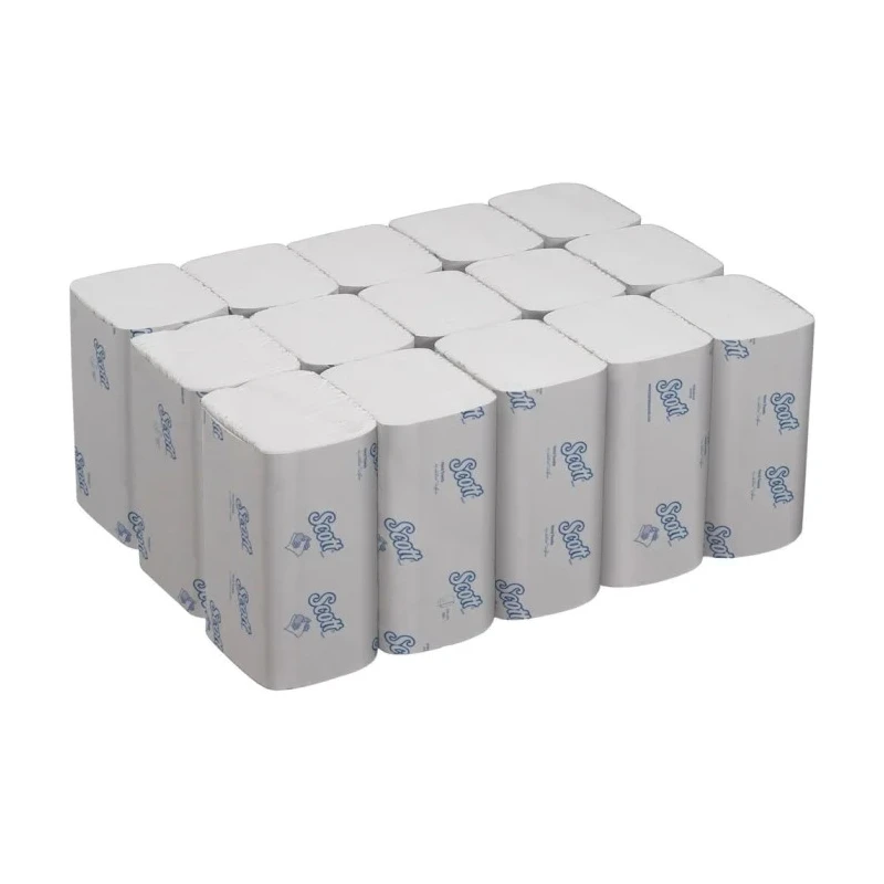 SCOTT ScottControl™ Folded Hand Towels, 318 x 106 mm, 1 Ply, 3600 Sheets 6669