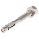Fischer Fixings Stainless Steel Masonry Fixing M10 x 75 mm Nickel Plated Black Zinc Plated 450-4174