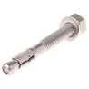 Fischer Fixings Stainless Steel Masonry Fixing M10 x 75 mm Nickel Plated Black Zinc Plated 450-4174
