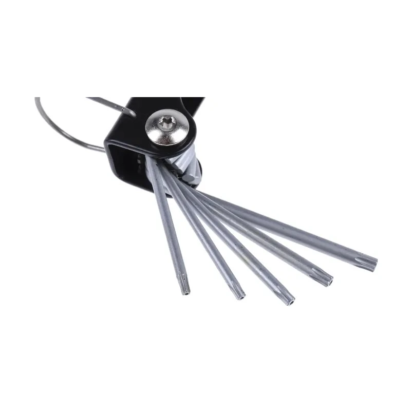 RS PRO 8-Piece Torx Key Set Vanadium Steel Satin Finish 451-8921