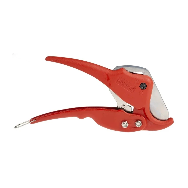 RS PRO Plastic Pipe Cutter 12 To 42 mm Cutter with 7 Steps Ratcheting Action 215mm Length 451-8987