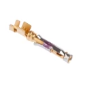 TE Connectivity Female Crimp Circular Connector Contact, Contact Size 16, Wire Size 16AWG, 18AWG, 250V, 13A, Brass 66360-1