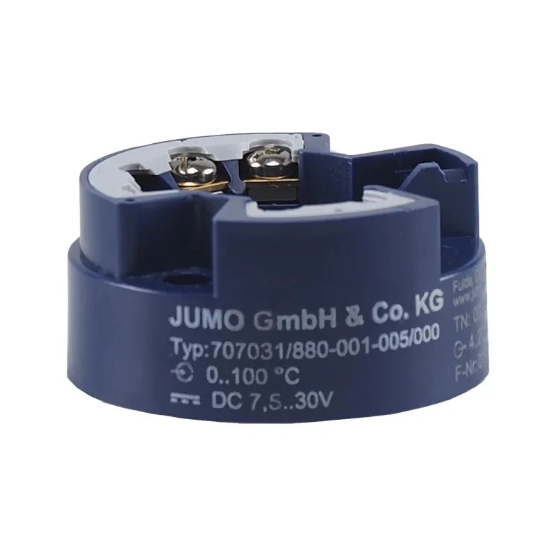 Jumo dTRANS T03 Temperature Transmitter PT100 Input 30V dc, -40°C to 85°C PT100