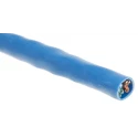 Belden 7965E Cat6 Unshielded Unscreened Ethernet Cable, 100 m Length, Blue PVC Jacket, 72V 23AWG Copper Conductors Cat6