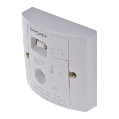 Powerbreaker 13A 1 Gang Switched Fused Spur 230V AC Compression Thermoset Plastic Malaysia H92WP-C
