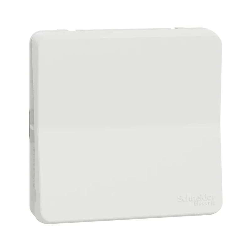 Schneider Electric White 2 Way Rocker 1 Gang Light Switch IP55 ABS 10A 250V Mureva Styl MUR39723