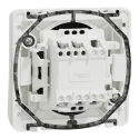 Schneider Electric White 2 Way Rocker 1 Gang Light Switch IP55 ABS 10A 250V Mureva Styl MUR39723