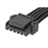 Molex 6 Way Female Micro-Lock Plus to 5 Way Female Micro-Lock Plus Wire to Board Cable 50mm 45111-0500