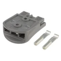 Anderson Power Products SBS MINI Series 2 Way Male Battery Connector, Straight, Cable Mount, 600V, 52A B02265G4-15