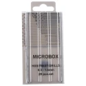 RS PRO 20-Piece Multi-Material High Speed Steel Twist Drill Bit Set 0.3 mm to 1.6 mm 162-5346