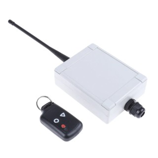 RF Solutions Remote Control Base Station Transmitter 433.92 MHz AM, 3 Channels, 12–24 V, IP65, 110x85x35mm 118C3A