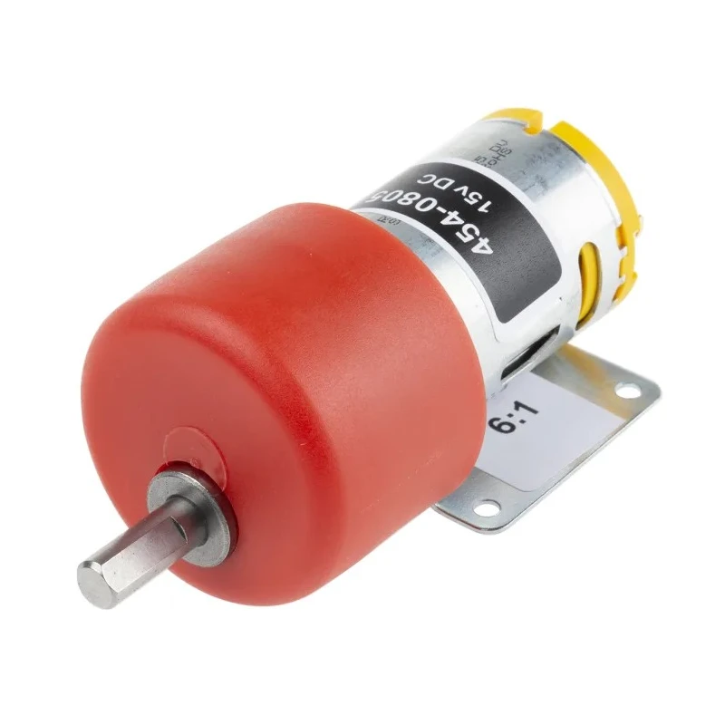 RS PRO Brushed DC Geared Motor 7.92 W 12V dc 1645 rpm 10 Ncm Torque 6 mm Shaft Diameter 454-0805