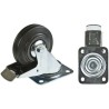 Tente Braked Swivel Castor 75 kg Capacity 100 mm Wheel Diameter Rubber Tyred Wheel 900093