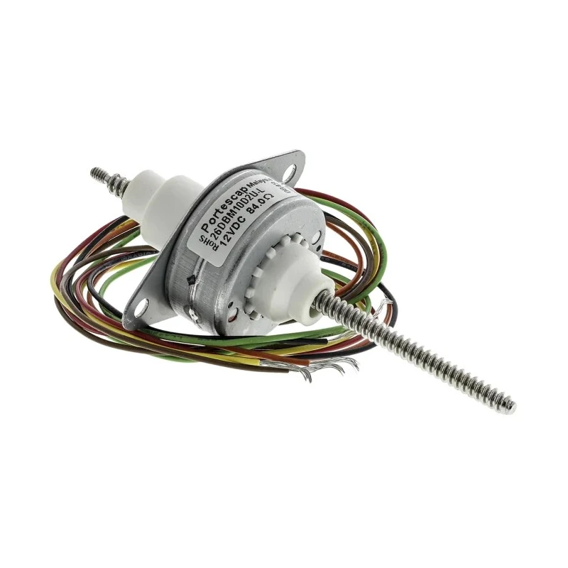 RS PRO Electrical Linear Actuator 12V DC 28.1N Force 48mm Stroke Stepper Motor 454-0990