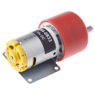 RS PRO Brushed Geared DC Geared Motor, 7.92 W, 12V dc, 29 Ncm Torque, 197 rpm, 6 mm Shaft Diameter 454-0833
