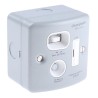 Powerbreaker 13A 1 Gang Fused Spur 230V AC Double Pole Metalclad H92MP-C
