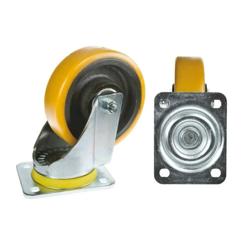 Tente Heavy Duty Industrial Swivel Castor with 160 mm Polyurethane Wheel, 750 kg Load Capacity, Ball Bearing 4680FTP160P63