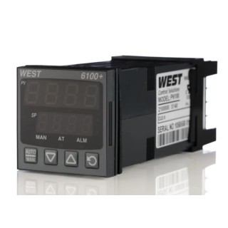 West Instruments PID Temperature Controller 1 Input, 1 Relay Output, 240V AC, DIN Rail Mount P6100-2100-00-0