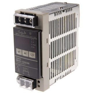Omron S8VS Switched Mode DIN Rail Power Supply 264V AC Input 24V DC, 5A Output, 120W Power 
