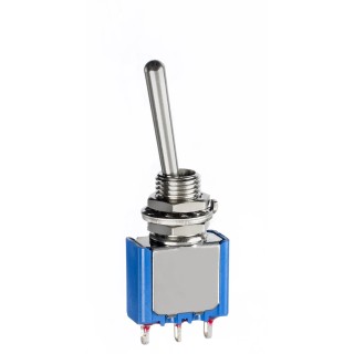 APEM Toggle Switch Panel Mount On-On SPDT Solder Lug Terminal 250V AC 30V DC 5636AB-2