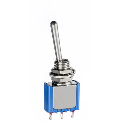 APEM Toggle Switch Panel Mount On-On SPDT Solder Lug Terminal 250V AC 30V DC 5636AB-2