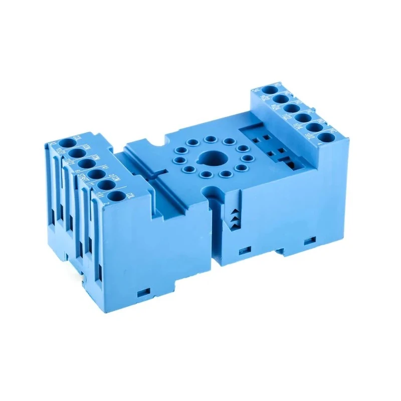 Finder 11 Way 250V AC DIN Rail Relay Socket for 60.13 Series Relay 90.03SMA