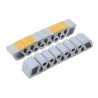 RS PRO Grey Rubber Cable Retainer, 7 Apertures, 25 mm x 150 mm, Self-Adhesive 454-7676
